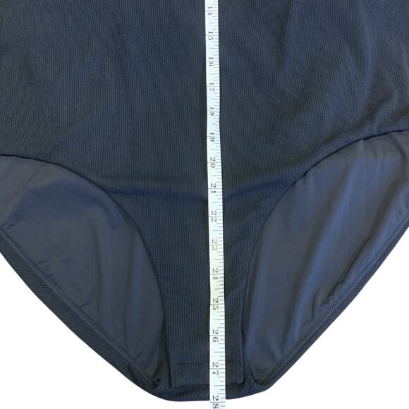 Soma Bra Bodysuit NWT Women's Size XXL Ribbed Body High-Neck 2-Snap Closure - Picture 8 of 8